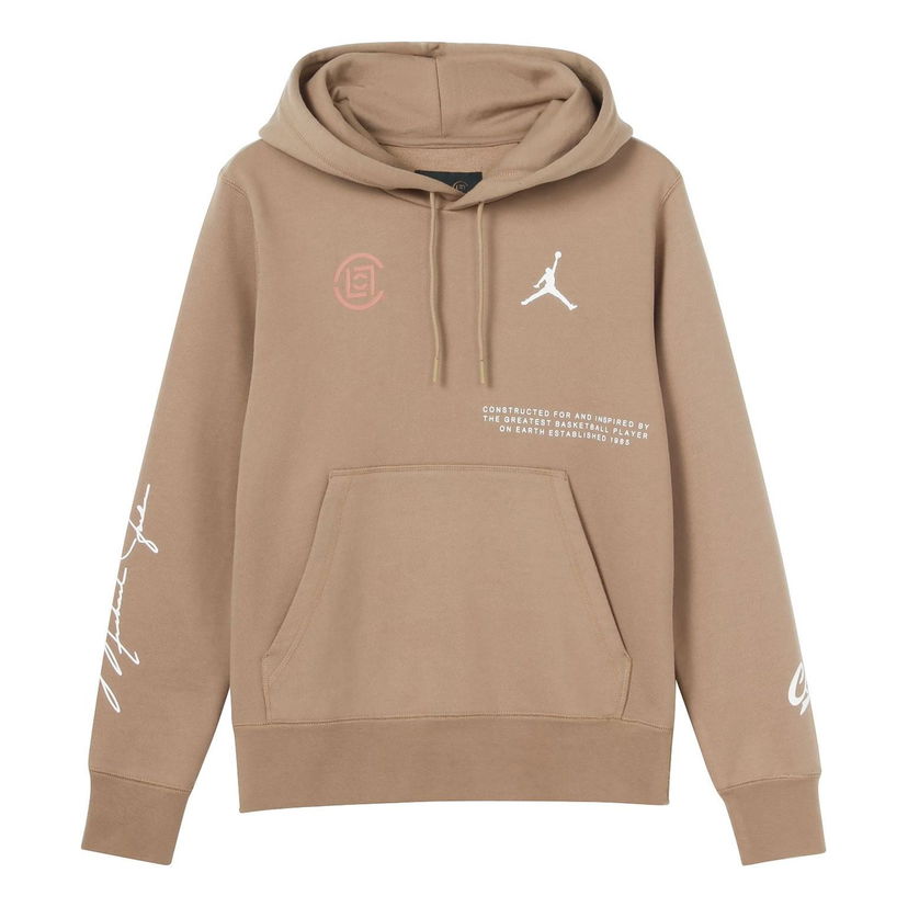 Mikina Jordan Jordan x CLOT Crossover Logo Pullover Hoodie Hnedá | AR8396-213