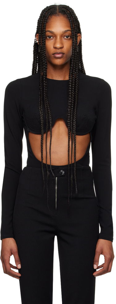 Body Jean Paul Gaultier Gaultier Cone Bra Bodysuit Čierna | 24/25-F-BD017-J053-00, 0