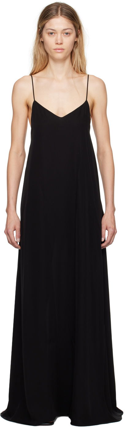 Šaty The Row Kole Maxi Dress Čierna | 8108-W3001, 0
