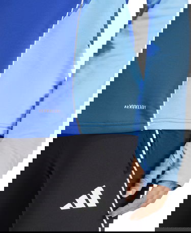 Sveter adidas Originals Adidas TIRO25C Training Quarter-Zip Top Modrá | ji6577, 4
