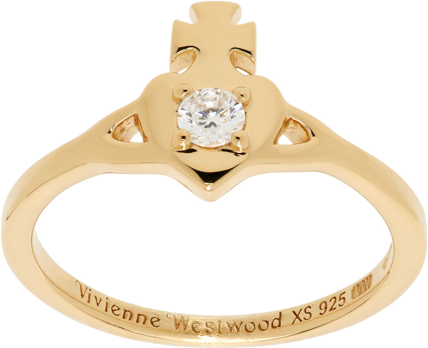 Prsteň Vivienne Westwood Noella Orb Crystal Ring Žltá | 6402001C-01R102-, 0
