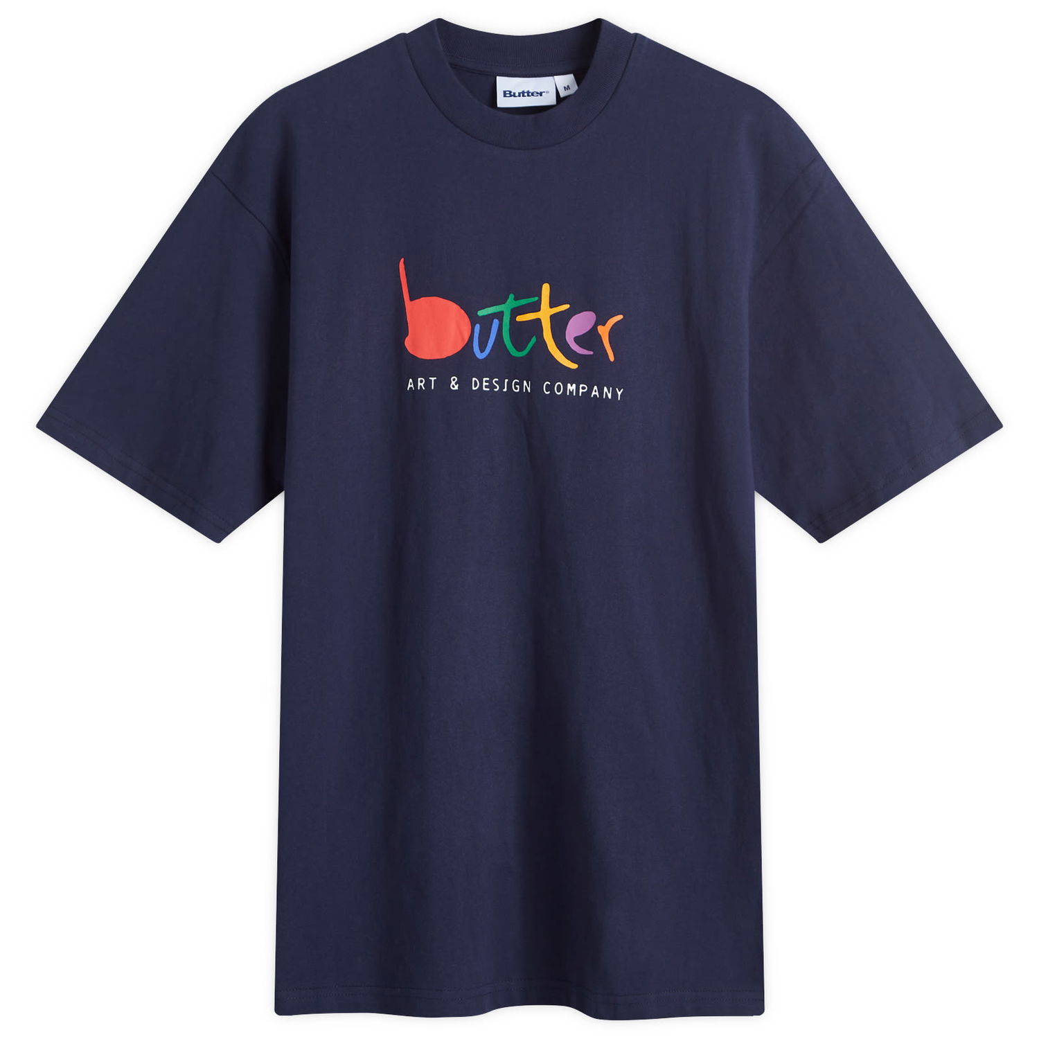 Tričko Butter Goods Art & Design Company Graphic Print T-Shirt Navy | BGQ4240021-NVY, 0