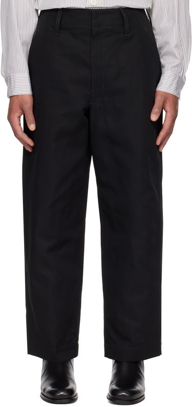 Nohavice LEMAIRE Lemaire Big Chino Trousers Čierna | PA1207 LF1350, 0