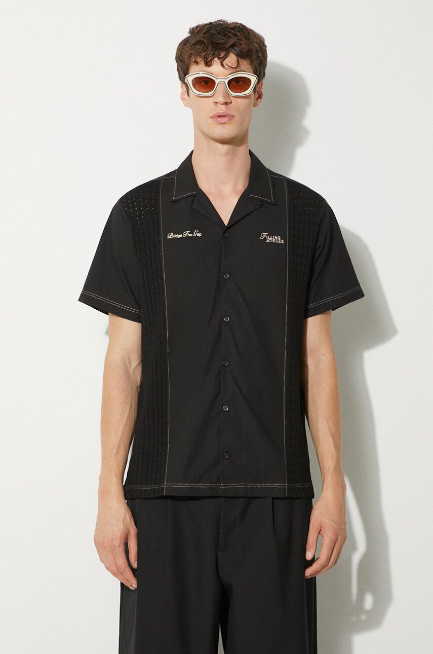 Košeľa Filling Pieces Shirt Čierna | 98733981861, 0