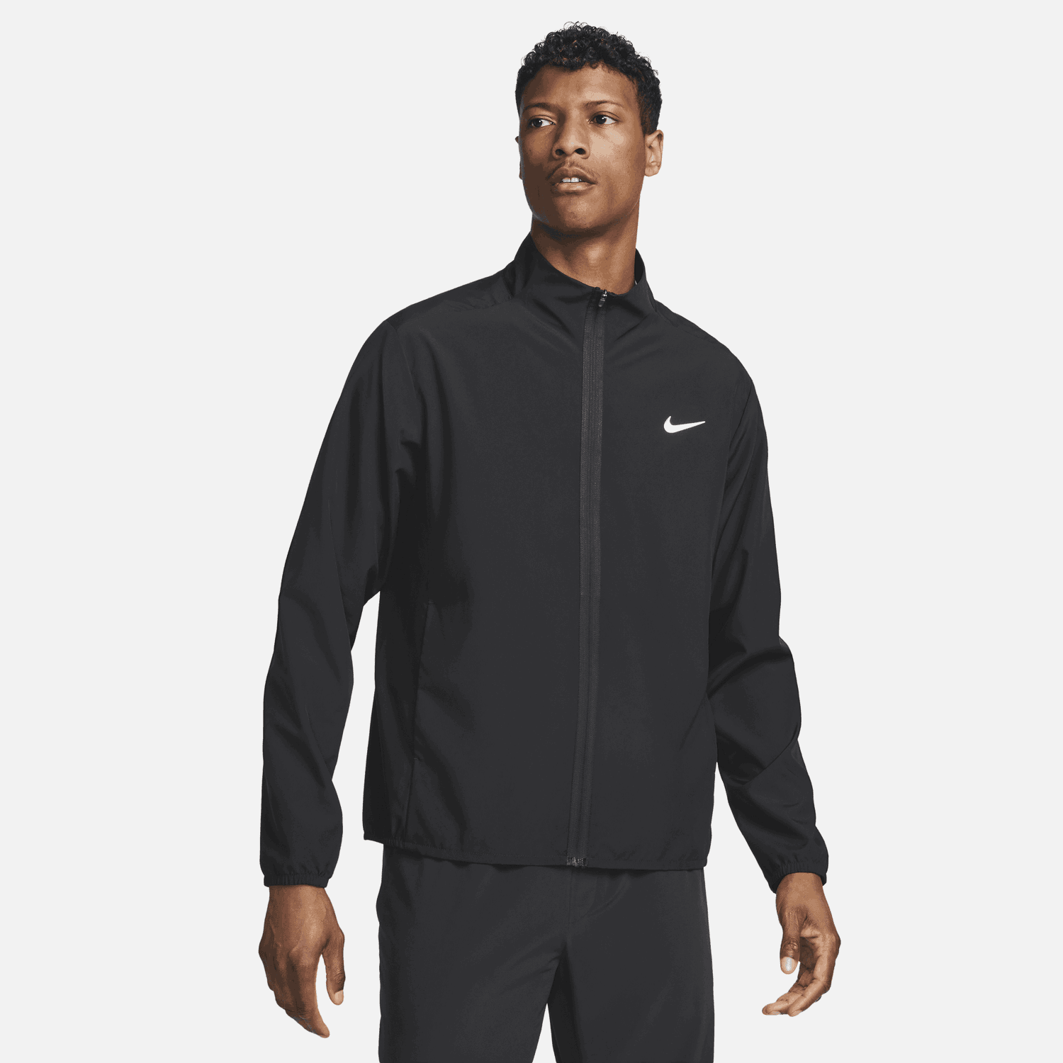 Bunda Nike Pánská všestranná bunda Form Dri-FIT - Černá Šedá | FB7499-010, 0