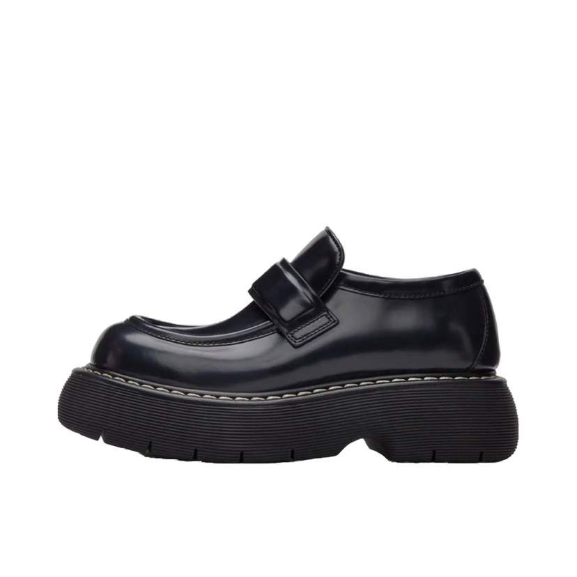 Tenisky a topánky Bottega Veneta Bounce Leather Platform Loafers Hnedá | 702497V10T01000