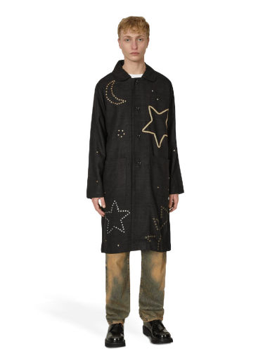 Embroidered Constellation Coat