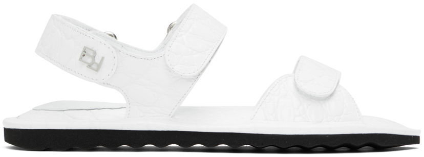 Ponožky BY FAR BY FAR Gideon Sandals Biela | 23CRGIDSOWCCE