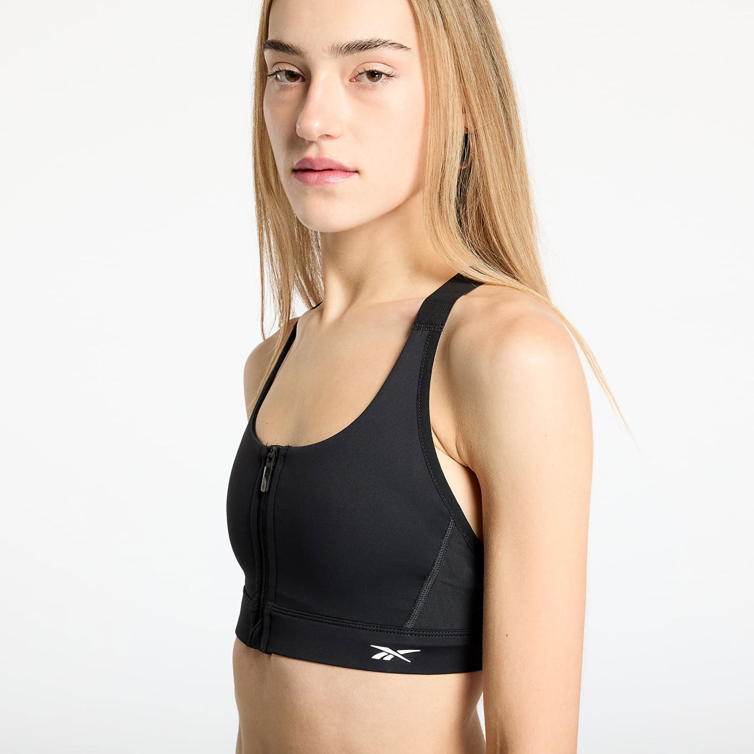 Podprsenka Reebok Reebok Lux Front-Zip High Bralet Čierna | 100214818, 1