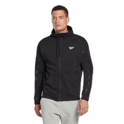 Full-Zip Hoodie with Piping