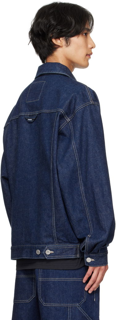 Bunda VETEMENTS VETEMENTS Hip-Hop Denim Jacket Modrá | UH76DJ250N, 2