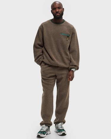 Mikina thisisneverthat Wool Fleece Crewneck Sweatshirt Hnedá | GT243GTOLP01-MUD, 1