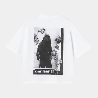 Tričko Carhartt WIP Short Sleeve Archive Script T-Shirt Biela | I036042_4, 1