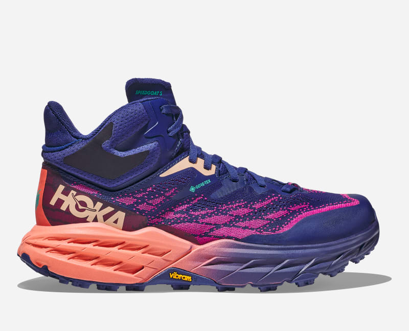 Tenisky a topánky Hoka One One Speedgoat 5 Mid GORE-TEX Trail Size 4 Fialová | 1127919-BBCML