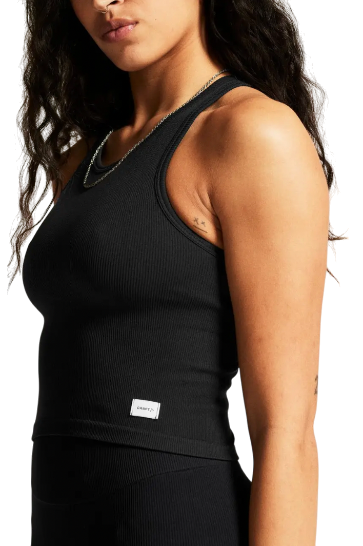Tielko Craft Craft Collective Rib Sports Bra Čierna | 1916013-999000, 1