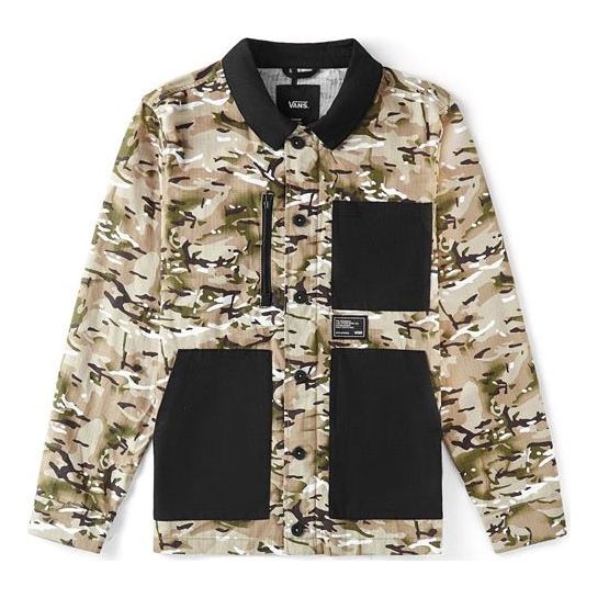 Košeľa Vans Vans Work Weird Colorblock Jacket Béžová | VN0A4MLJW09, 0