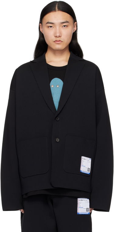 Sveter Maison MIHARA YASUHIRO MIHARA YASUHIRO Milan Rib Blazer Čierna | I13JK024, 0
