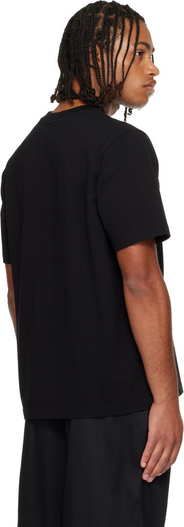 Tričko Casablanca Manga Tennis Ball Short Sleeve T-shirt Čierna | M-AW25-JTS-001-08, 2