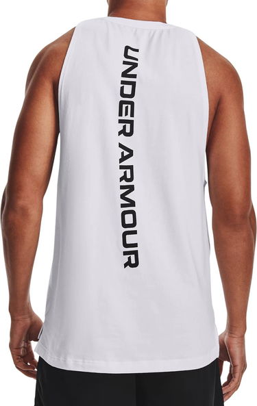 Tielko Under Armour BASELINE COTTON TANK Biela | 1361901-100, 2