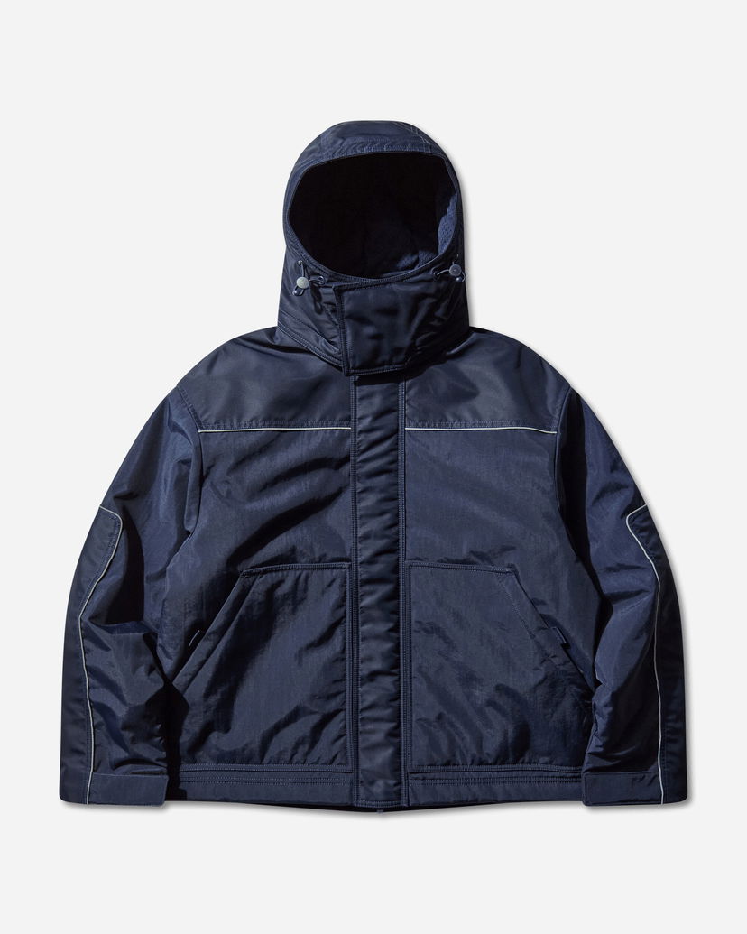 Vetrovka Nike Utility Hooded Jacket with Reflective Piping Navy | HQ8517-451