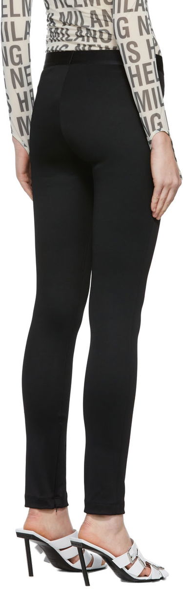 Legíny Helmut Lang Helmut Lang Double Needle Rib Leggings Čierna | J06HW202, 2