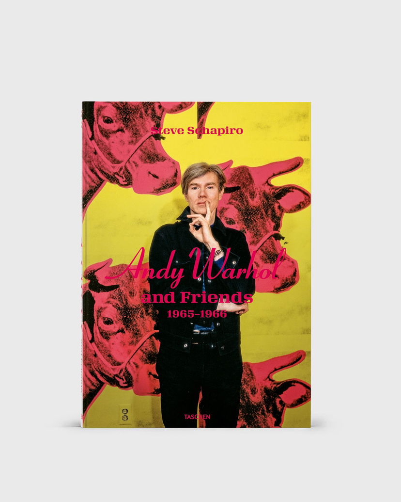 Kniha a časopis TASCHEN Steve Schapiro. Andy Warhol and Friends Book Žltá | 978-3-8365-9917-7