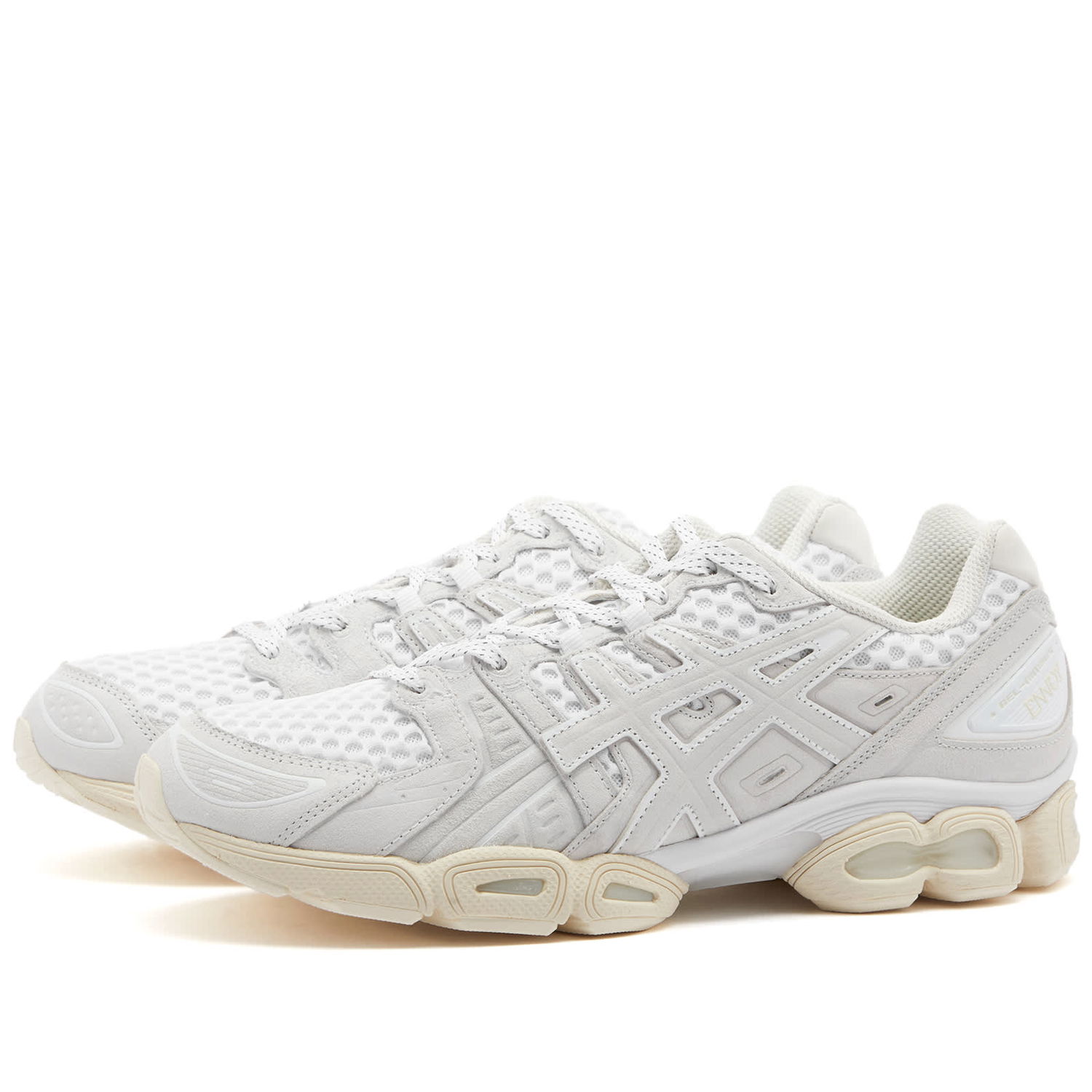 Tenisky a topánky Asics Men's x Ennoy Gel-Nimbus 9 Sneakers in Grey/White, Size UK 3 | END. Clothing Biela | 1201B034, 0