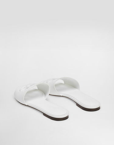 Tenisky a topánky Dolce & Gabbana Calfskin Sliders and Mules Biela | CQ0436AY32980001, 2