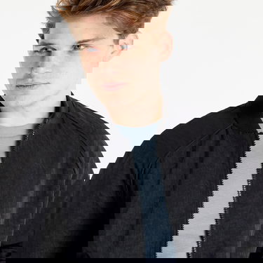 Bomber bunda CALVIN KLEIN Exposed Zip Oversized Woven Jacket Čierna | J30J322938 BEH, 2