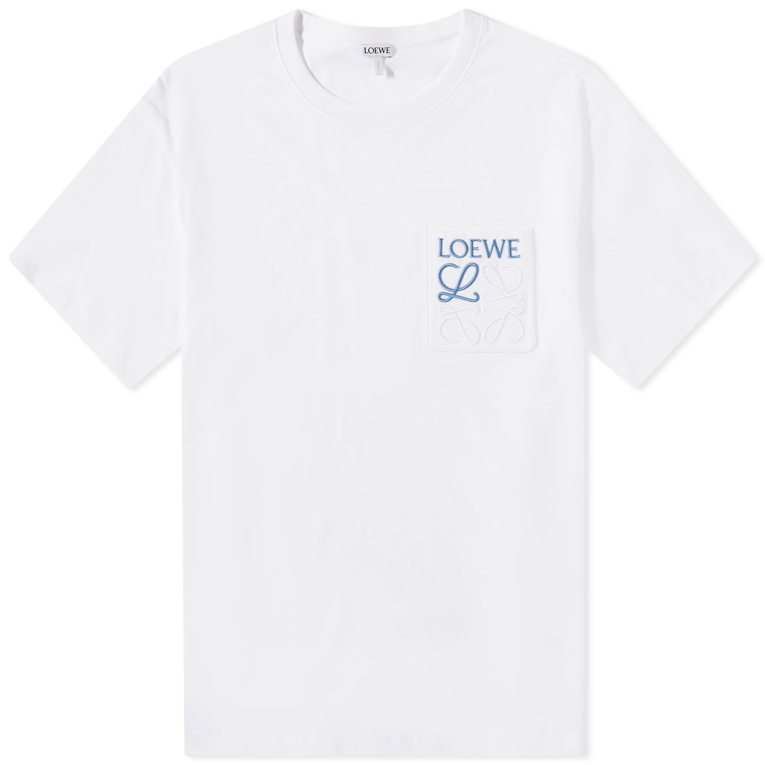 Tričko Loewe Anagram Pocket T-Shirt Biela | H526Y22X992100, 0