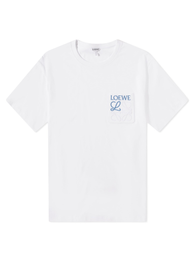 Tričko Loewe Anagram Pocket T-Shirt Biela | H526Y22X992100