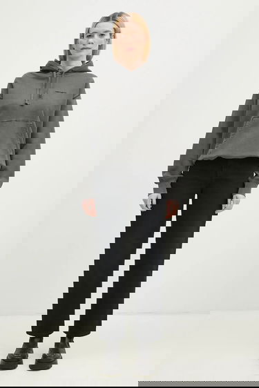 Mikina Carhartt WIP Washed Hooded Lumo Sweat with Kangaroo Pocket Šedá | I034375.89GD, 4