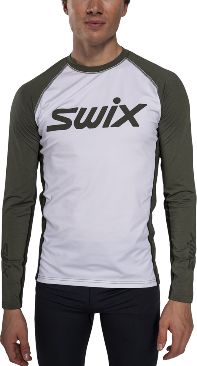 Tričko SWIX RaceX Dry Long Sleeve T-Shirt Biela | 10097-23-20001, 0