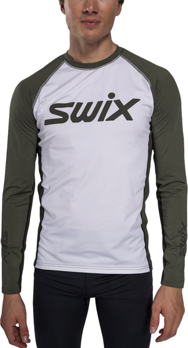 Tričko SWIX RaceX Dry Long Sleeve T-Shirt Biela | 10097-23-20001, 0