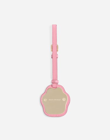 Kľúčenka Dolce & Gabbana Dolce & Gabbana Calfskin Paw Print Dog Charm Ružová | BD0021A645280400, 1