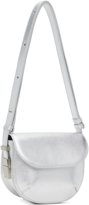 Taška cez rameno OSOI Leather Shoulder Bag Metalická | 23FB030-11-05, 1
