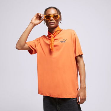Tričko Puma Ess Logo Tee (S) Oranžová | 58666994, 0
