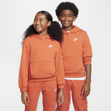 Mikina Nike Nike Sportswear Club Fleece Hoodie Oranžová | FD3000-846, 0