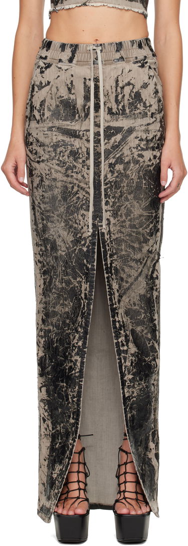 Sukňa Rick Owens DRKSHDW Concordians Phleg Pillar Denim Maxi Skirt Rôznofarebný | DS02E7333 SDWF, 0