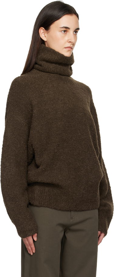 Sveter TOTEME Bouclé Turtleneck Hnedá | 254-WRT0583-YA0216, 1