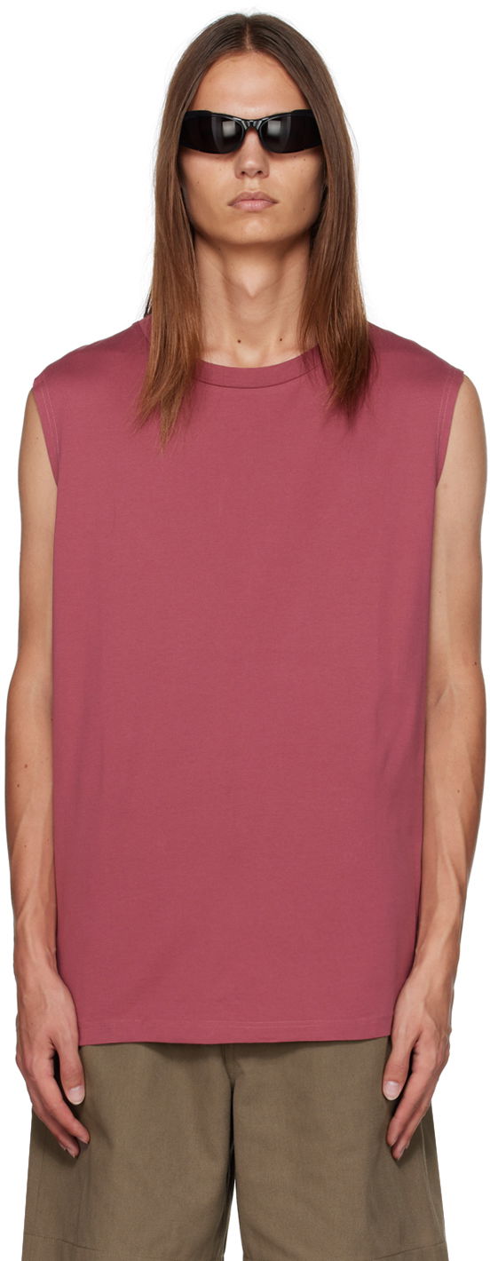 Tielko Acne Studios Sleeveless Tank Top Červená | CL0199-, 0