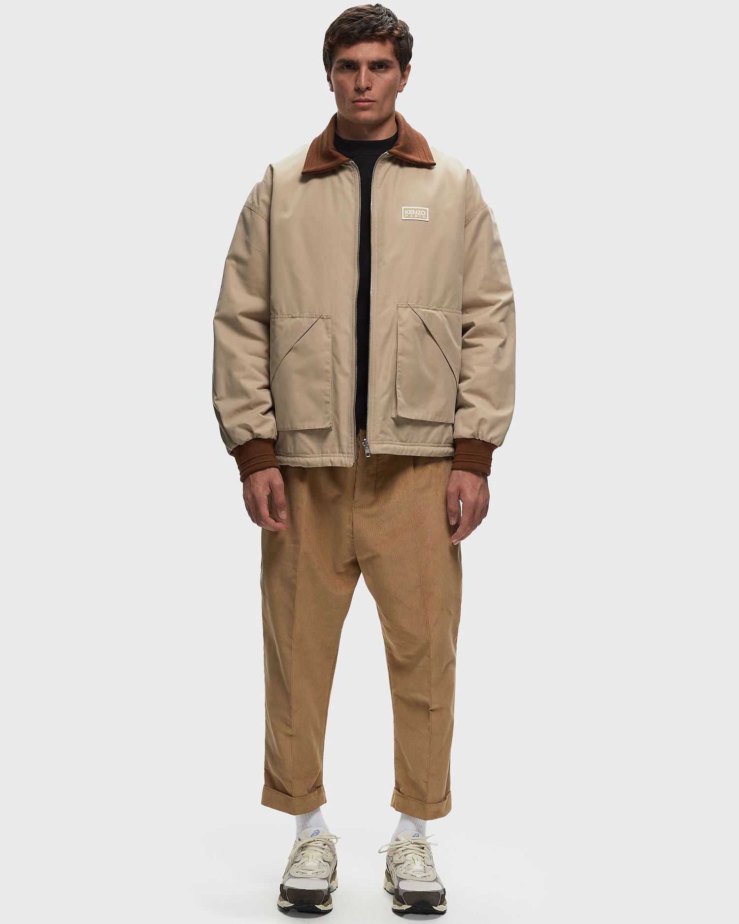 Bomber bunda KENZO REVERSIBLE ELEVATED COACH JACKET Béžová | FE65BL0639OI.11, 1