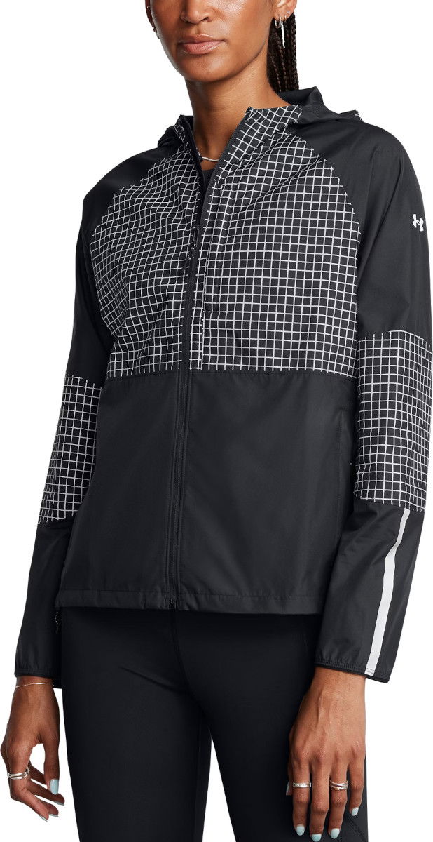 Vetrovka Under Armour Under Armour UA Launch Elite CW Hooded Running Jacket Čierna | 1386352-001, 0
