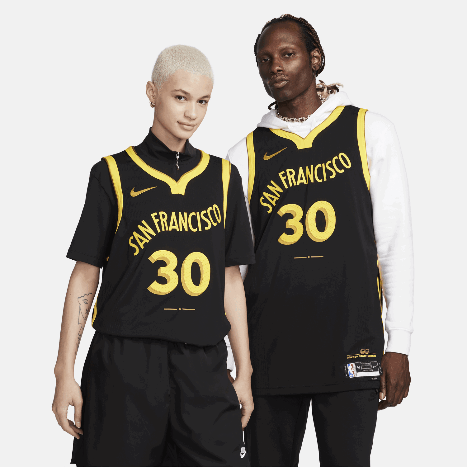 Dres Nike Dri-FIT ADV NBA Authentic Stephen Curry Golden State Warriors 2023/24 City Edition Čierna | DX8759-010, 0