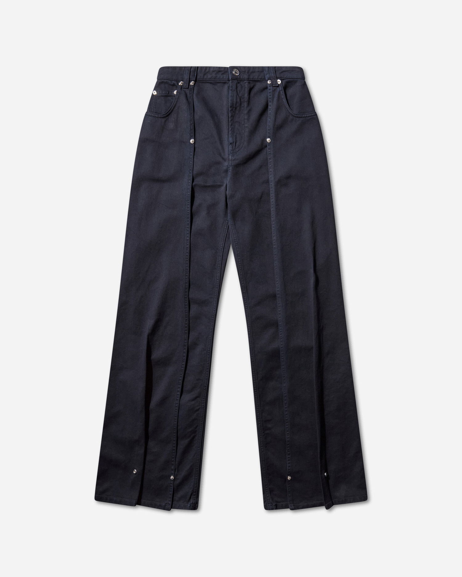 Džínsy Jean Paul Gaultier Snap-Button Denim Jeans Čierna | 2504WTR037W049 59, 1