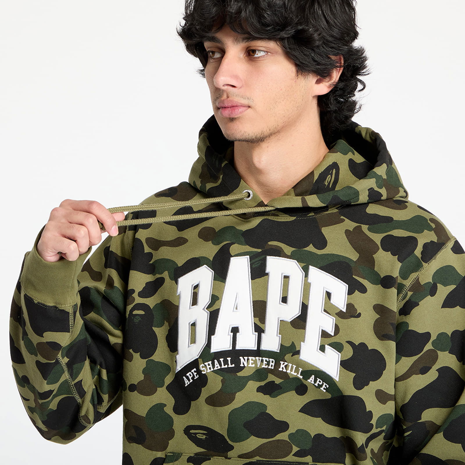 Camo Pullover Hoodie