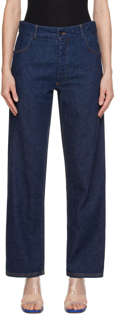 Džínsy Baserange Baserange Indre Straight Leg Jeans Modrá | TRIN-CO-SP24, 0