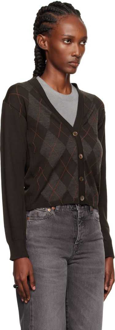 Sveter OUR LEGACY Our Legacy Ivy Cardigan Hnedá | W4253IP, 1