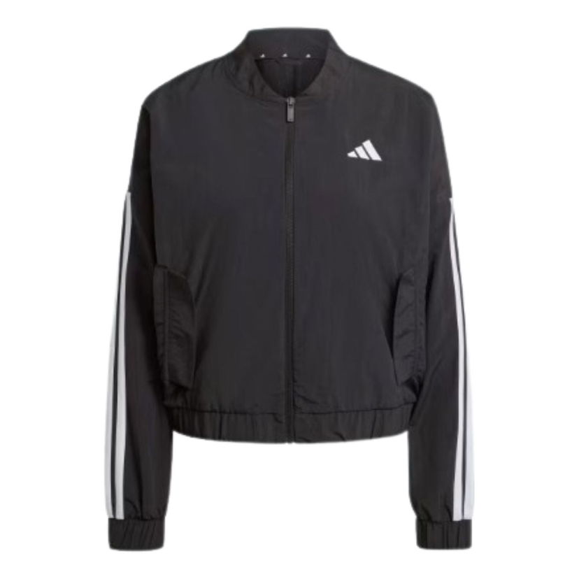 Bomber bunda adidas Originals Essentials 3-Stripes Lifestyle Bomber Jacket Čierna | JD5317