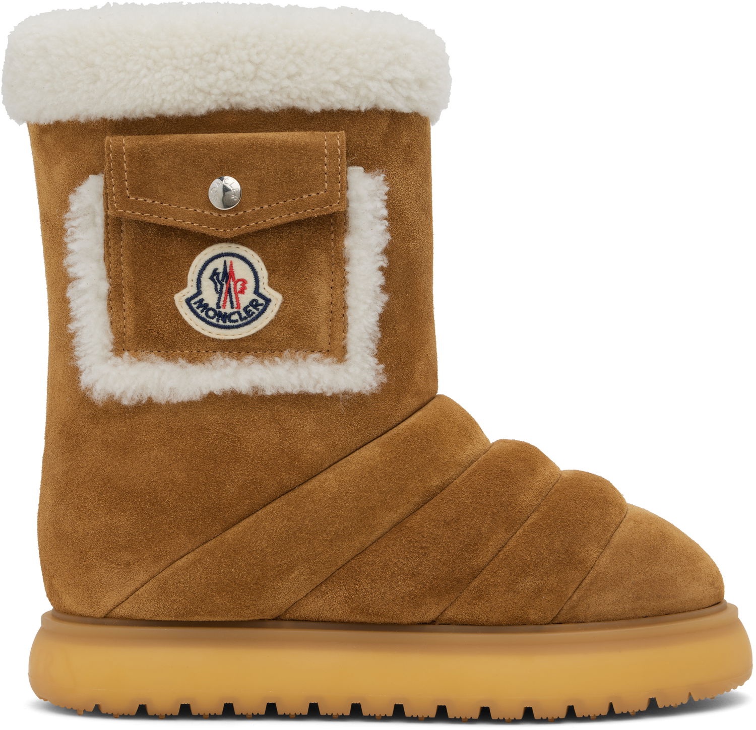 Tenisky a topánky Moncler Gaia Pocket Mid Snow Boots Hnedá | J209B4H00070M4299, 0